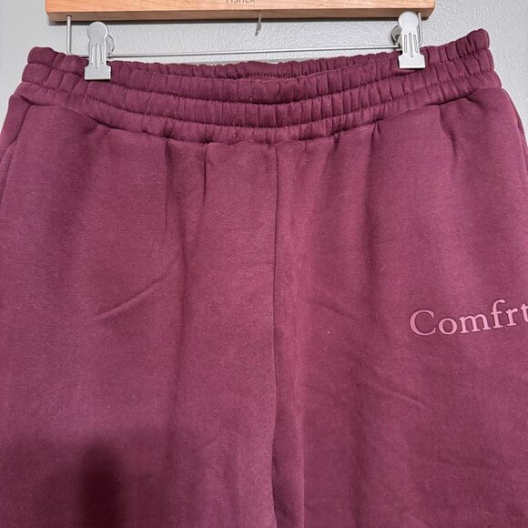 Comfrt Maroon Cloud sweatpants size XL - Picture 4 of 7
